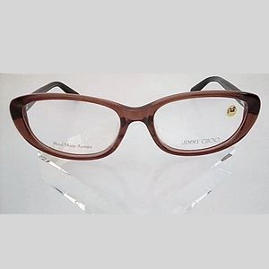 Brand New JIMMY CHOO 50 WTR 53▪️16  140 Eyeglass Frames Gold Logos Glitt…